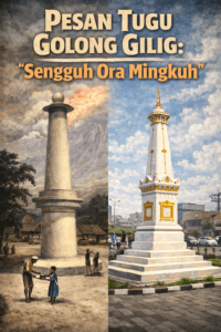 Pesan Tugu Golong Gilig: "Sengguh Ora Mingkuh"